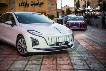  2 ‏ HONGQI E-QM5 EV 2024 وارد وكفاله الوكاله بدفعه اولى تبداء من 1750 تسليم مفتاح