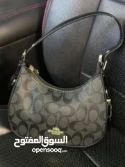  2 حقيبة Coach الأصلية – أناقة لا تُقاوم!  بدون علبة، لكن بكامل الفخامة والتفاصيل الراقية وبخامة مميزة