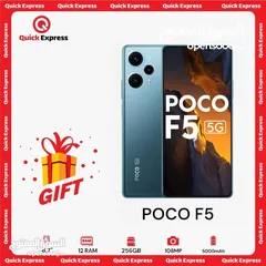  1 POCO F5 ( 256GB ) / RAM 12 NEW /// بوكو اف 5 ذاكرة 256 رام 12 الجديد