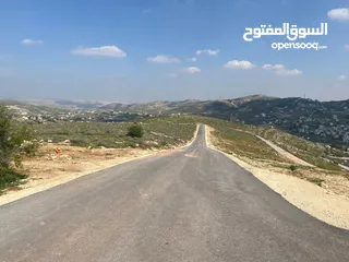  11 قطعة ارض للبيع في أجمل مناطق بيرين ( اعلى قمة )  فرصة العُمر في مشروعنا في بيرين