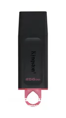  3 Kingston Data Traveler 256GB USB 3.2 Flash Drive فلاشه يو اس بي من كنجستون بحجم 256 جيجا 