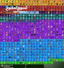  3 حساب فورت نايت اسطوري 500 سكن