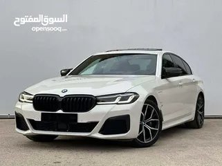  1 bmw 530e 2022 kit M plug in hybrid كاملة الاضافات بسعر مغري والدفع كاش فقط