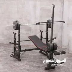  1 بنش متحرك مع بكرة سحب