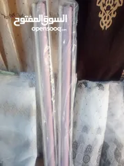  4 زيبرا شباكين.لون زهري تركي.مقاس عرض120/طول150