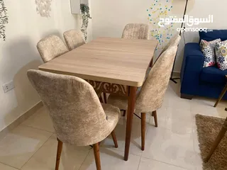  6 اطقم طاولات وكراسي موديل  تركي يتوفر التوصيل لكافة المحافظات