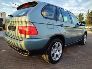  10 BMW E53 X5 /44 بي ام اكس فايف اللون تركوازي محرك 8/44 دينمو أمية توماتك دبل ماشيا 223.0