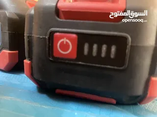  6 متاح دريل امباكت شحن فاضي او مع بطاريات وشاحن اقرأ الوصف لقرائت جميع التفاصيل