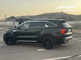  19 كايا سورينتو /2020 فل الفل  فتحة سقف بانوراما  2x4 ///200Hp  ديزل  2200cc  فل الفل مسكر بلاك