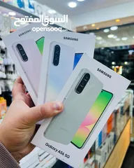  2 جهاز جديد Samsung A56 5G رام 16 و 24 جيجا 256 مكفول سنة هدية كفر ولزقة وشاحن الاصلي متوفر توصيل