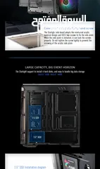  16 كيس جيمنغ  من جيماكس مضيئ رجب تصميم رهيب GAMEMAX Starlight BK Case Gaming