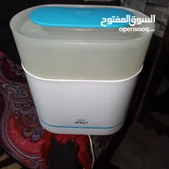  1 جهاز تعقيم رضعات اطفال وحافظ الحليب