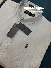  1 قميص Polo Ralph Lauren الاصلي  ‏size L - slim fit  Made in India