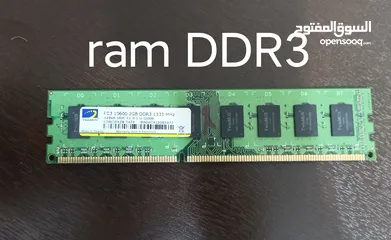  1 رامات كمبيوتر DDR 3 2GB