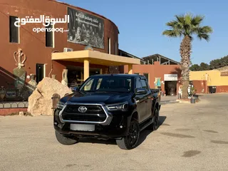  10 تويوتا هايلوكس 2021 فحص كامل فل عدا الجير للبيع