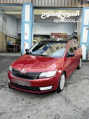  1 سكودا رابد 2014 ديزل 1600 تيربو