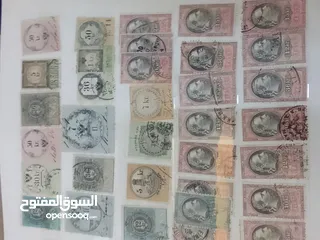  7 طوابع  نادره من عام 1850 كاش او تبديل على اشياء نفس القيمه