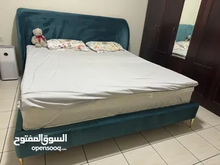  3 Modern design bed 1500 with mattress