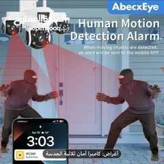  6 كاميرات مراقبة للمنزل، مراقبة الكابينة، كاميرا أمان حديثة، بصريات عالية الجودة تسجيل صوت شحن مجاني
