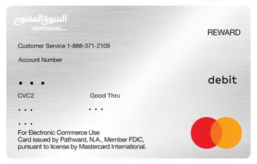  1 بطاقة Master Card يمكنك الشراء من أي موقع