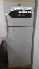  1 ثلاجه هيتاشي مستعمل ممتازه انفيرتر مستعمله بحاله الوكاله للبيع بسعرحرق 75دينار