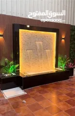  15 بناء شلالات هندسيه للحدائق والشاليهات