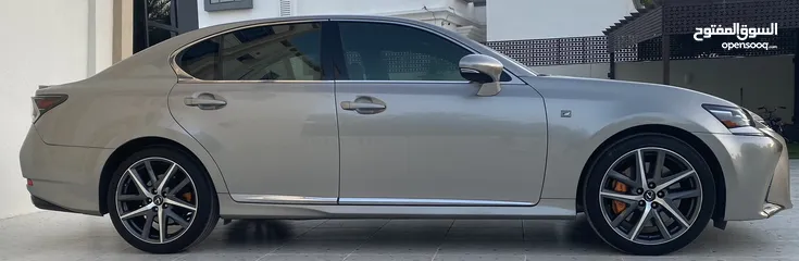  8 لكزس GS350 F خليجي وكالة عمان المالك الاول