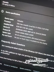  9 LAPTOP HP شبه جديد استخدام خفيف جدا