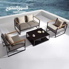  4 طقم حديد شيك جدا للحدائق و الأماكن الخارجية