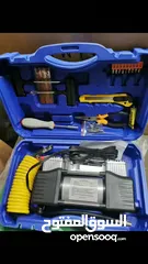  4 منفاخ سيارة مع عده بنشر