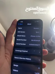  11 iPhone 13 pro  128. Gg Battery : 77 Color : sky blue