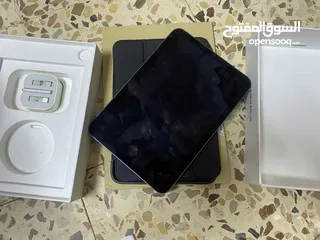  3 ايباد مني 6جهاز غني عن التعريف كرتون عضمت شاحن اصليه لزققت سكرين للتواصل