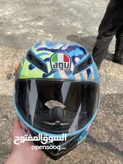  4 خوذة للبيع Agv مستعملة مصنفة تصنيف Dot