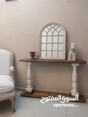  2 قناصل خشب طبيعي