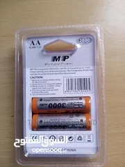  5 بطاريات شحن قياس  Rechargeable Battery AA