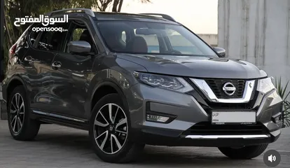  1 Nissan xtrail 2021 full package low mileage نيسان اكس تريل موديل 2021 ممشى قليل بحالة ممتازة