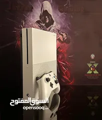  3 Xbox one s 1000 giga  مع العاب مملوكه مميزه