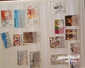  5 طوابع قديمة للبيع بنص ديناااار فقط