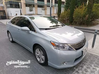  8 لكزس hs250  موديل 2010