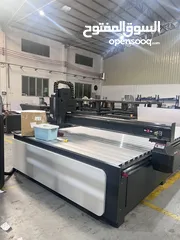  1 يتوفر طابعات فلكس و ماكينات قص Cnc راوتر ماكنة حفر و ليزر