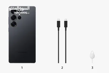  3 Samsung s25 ultra black