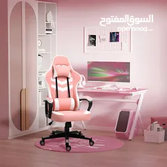  1 عرض ولا راوع جددنا الكميه جددنا العرض  كراسي للجيمنج والدراسه  متوفر الوان