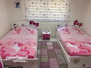  1 غرفة نوم اطفال هيلو كيتي خشب ممتاز  بسعرررررمغررررري