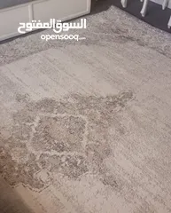  3 سجاد 240*340لون سكني وابيض