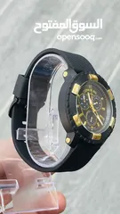  4 Cerruti 1881 swiss made الساعة بحالة الوكالة بدون علبة وكفالة توقيت رياضي Stopwatch Date and day