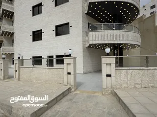  7 شقة فاخره للبيع بأجمل مناطق البنيات بمساحة 227م بسعر مميز طابق تسوية (ارضيه من الجهة الأخرى)