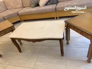  7 طقم كنب ضيوف لقطة جدا و بوفيه