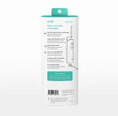  2 Quip Clutter-Free Plastic Rechargeable Water Flosser - Brand New