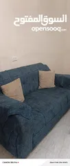  3 طقم كورنر 9مقاعد مستعمل مع طاوله وسط
