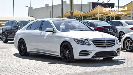  1 Mercedes S560 with 2 years warranty in excellent condition